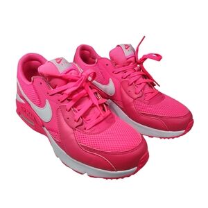 Nike Women's Hot Pink Air Max Cushioned Running Shoes Sneakers Athletic Gym 9.5